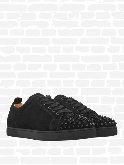 SUEDE SPIKES ORLATO TRAINERS