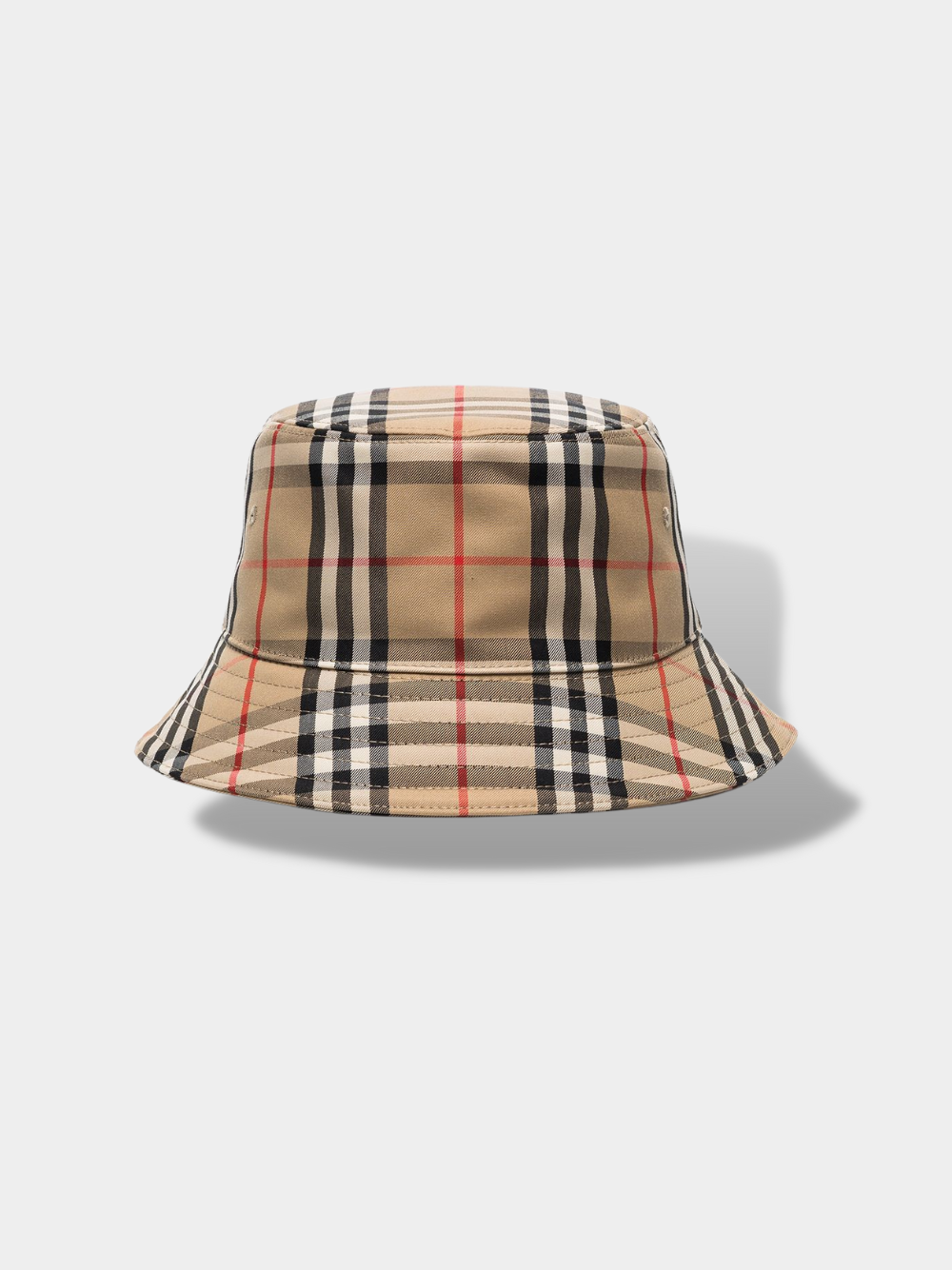 VINTAGE CHECK BUCKET HAT