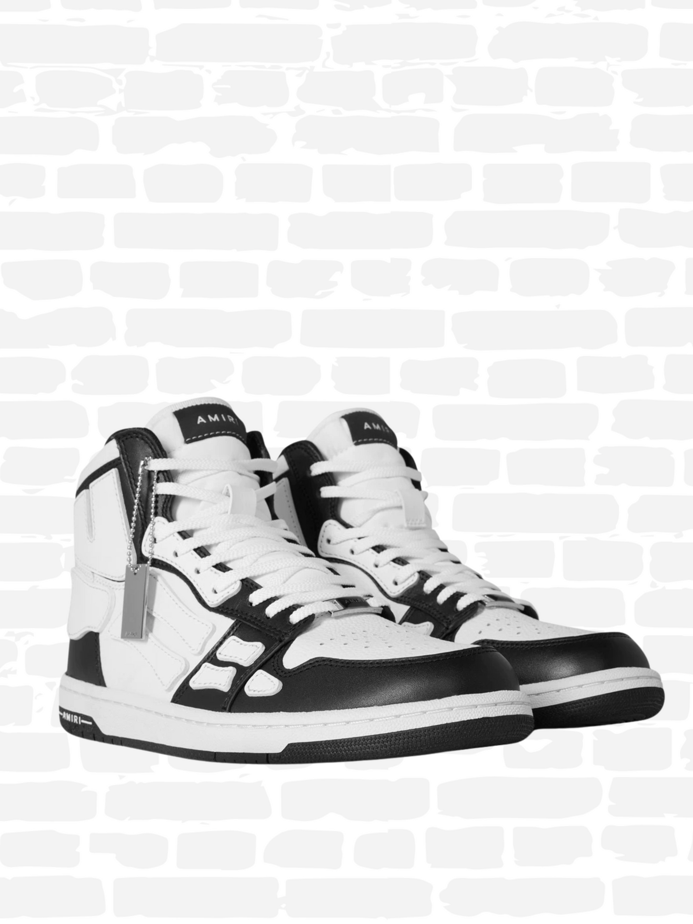 SKEL-TOP HIGH-TOP SNEAKERS